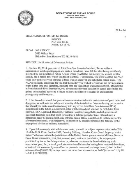 Sample DoD MOA Template .